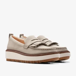 Clarks Orianna W Loafer Stone Nubuck Discount