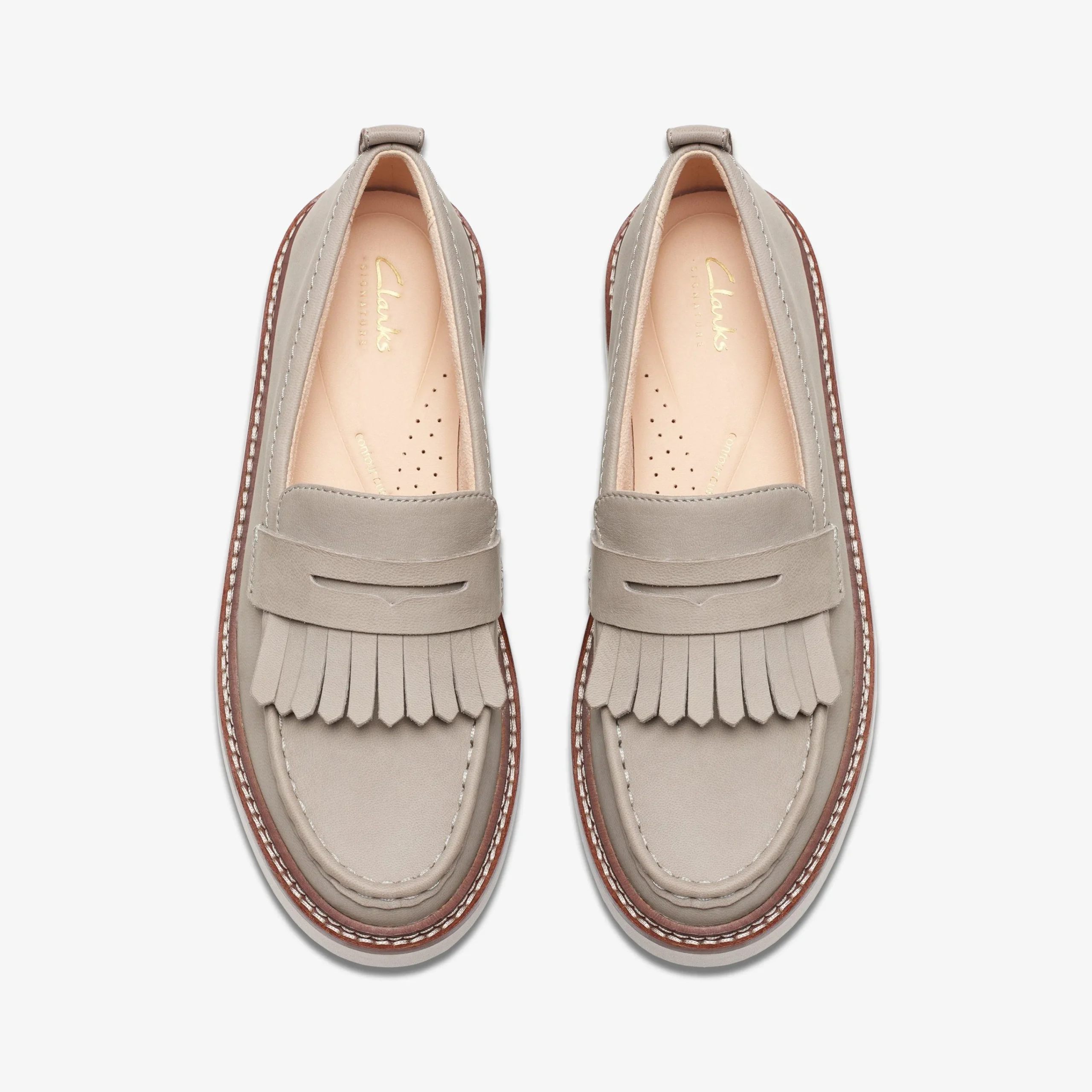 Clarks Orianna W Loafer Stone Nubuck Discount