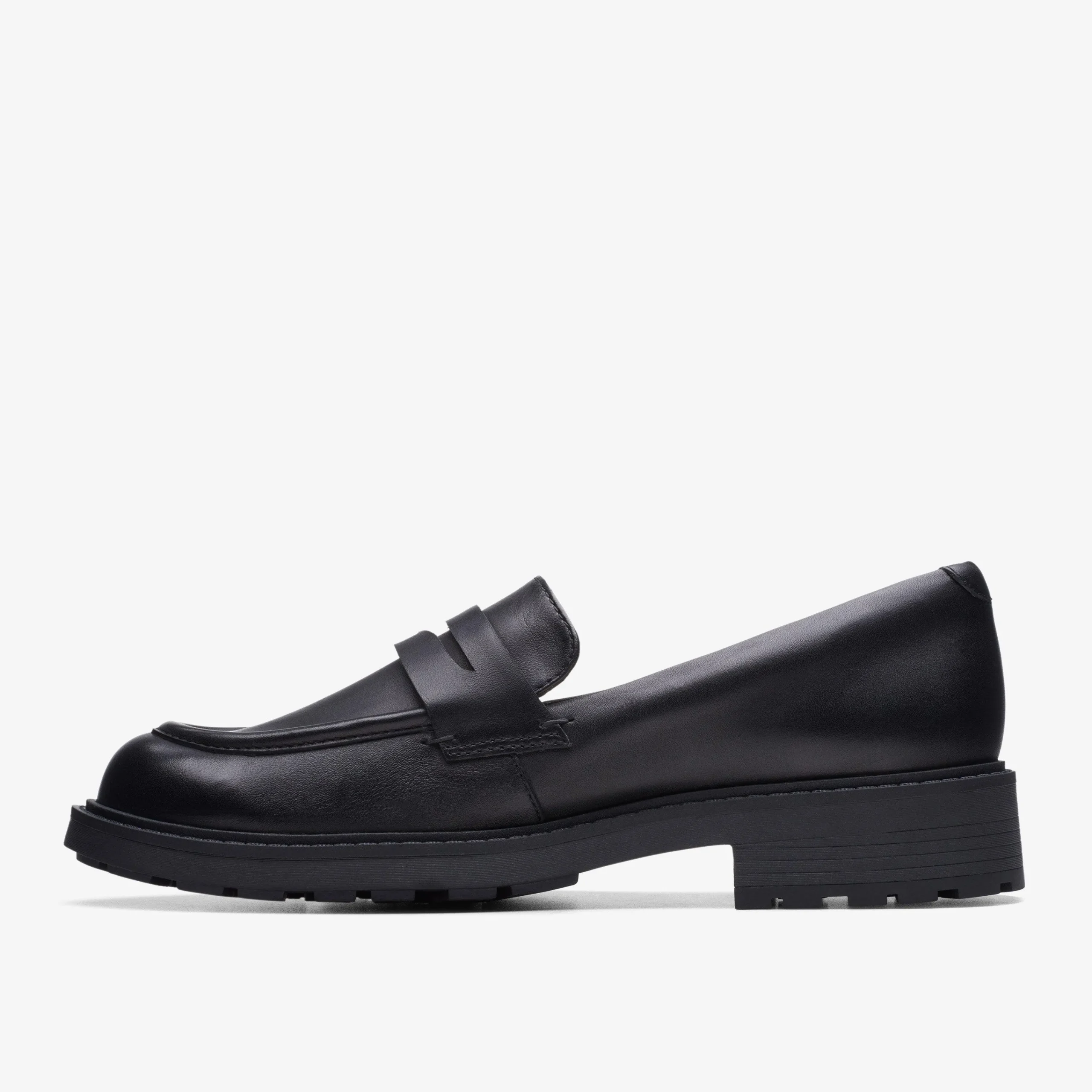Clarks Orinoco 2 Penny Black Leather Shop