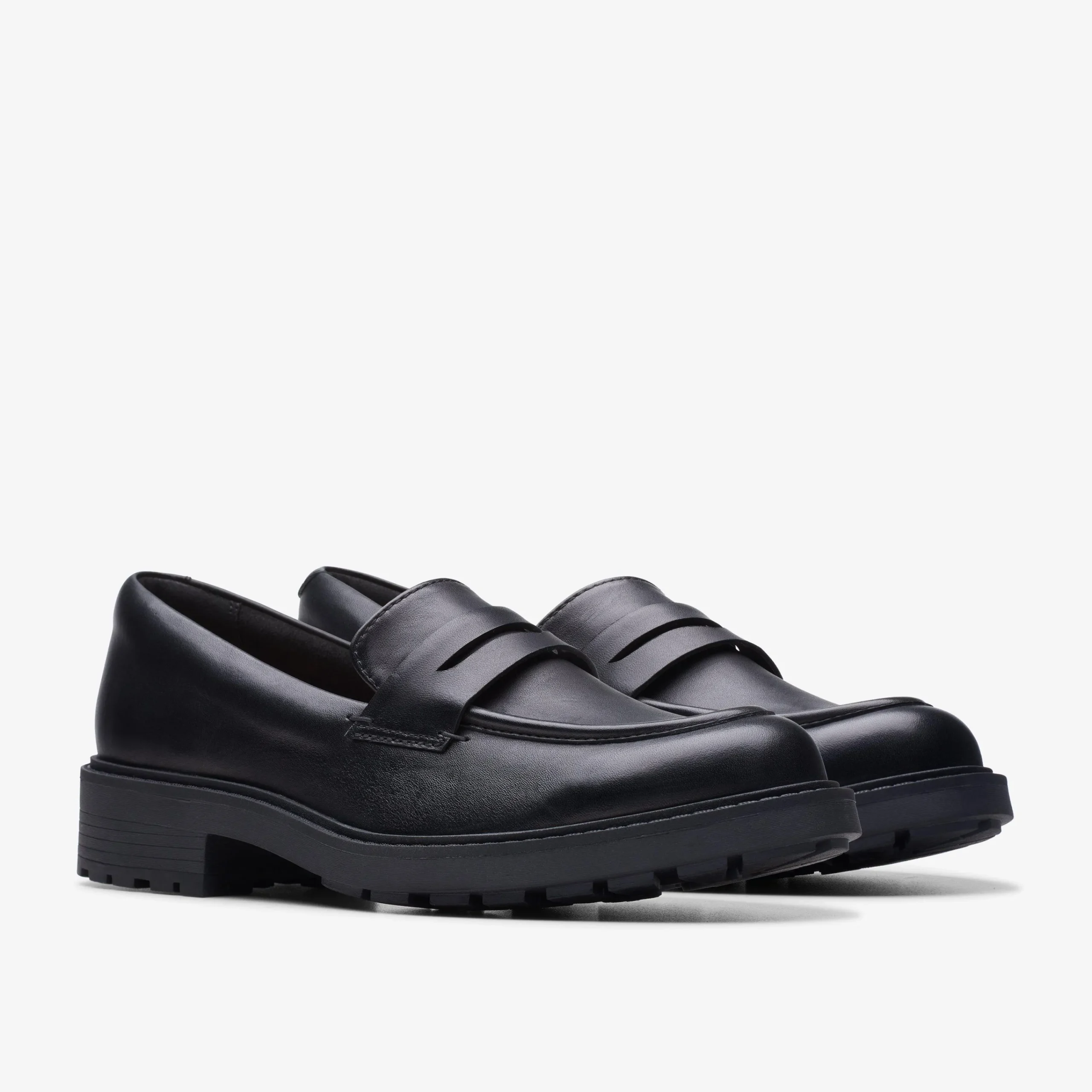 Clarks Orinoco 2 Penny Black Leather Shop