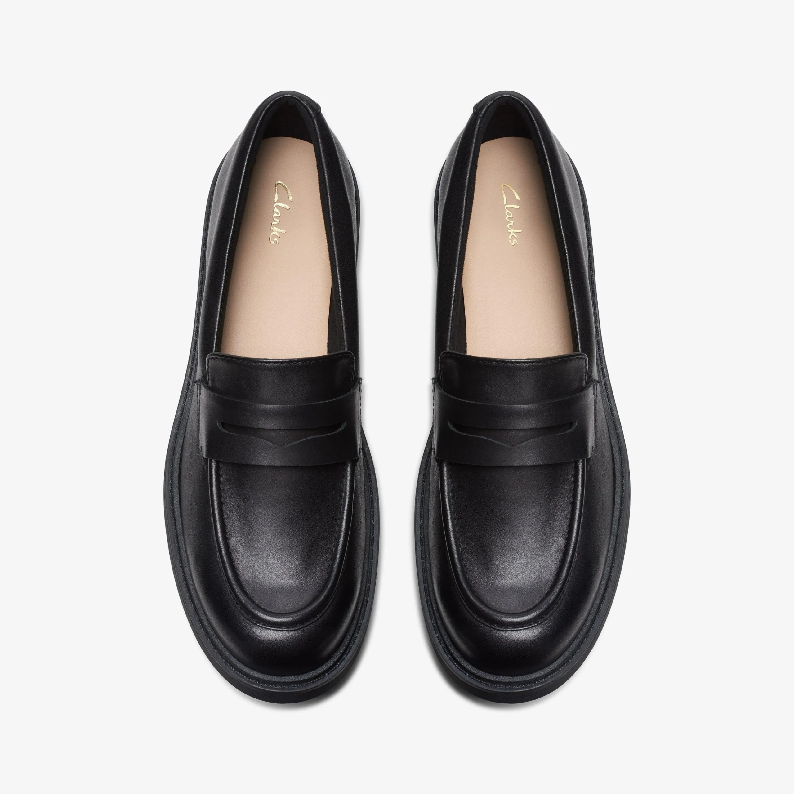 Clarks Orinoco 2 Penny Black Leather Shop