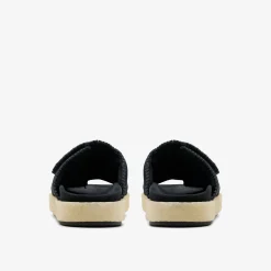 Clarks Overleigh Slide Black Suede Store