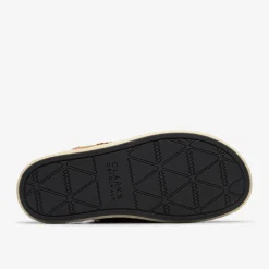 Clarks Overleigh Slide Cola Suede New