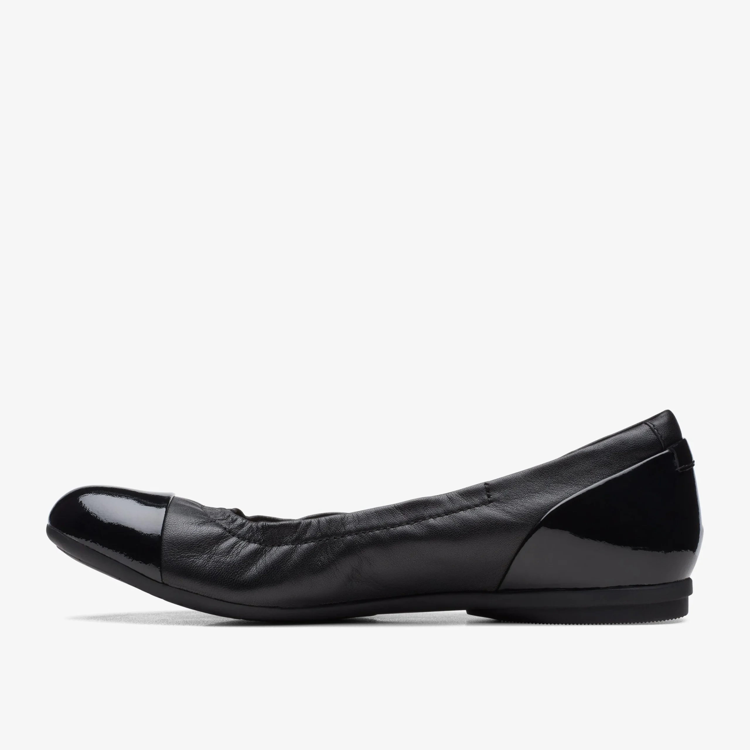Clarks Rena Jazz Black Leather Outlet