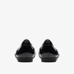 Clarks Rena Jazz Black Leather Outlet