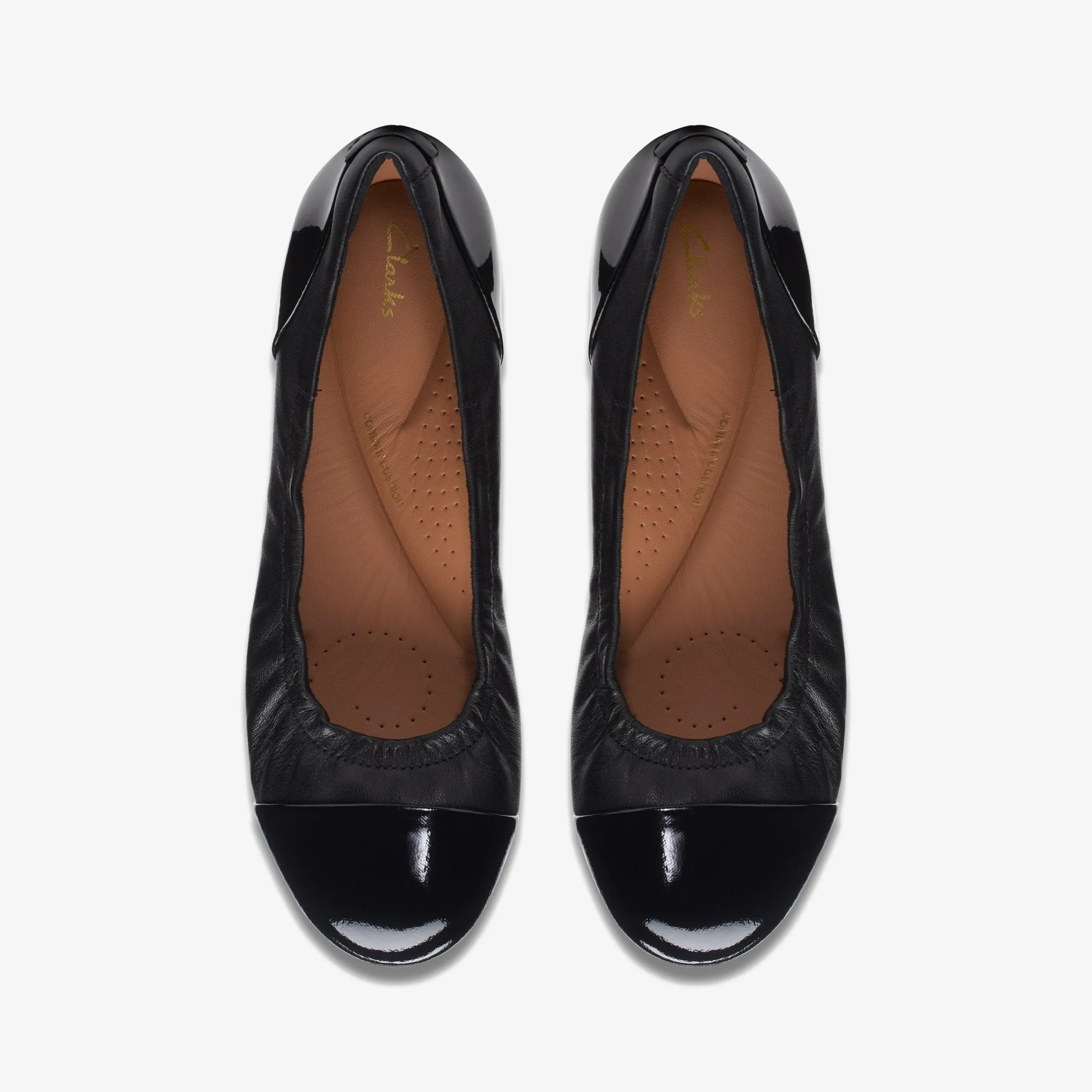 Clarks Rena Jazz Black Leather Outlet