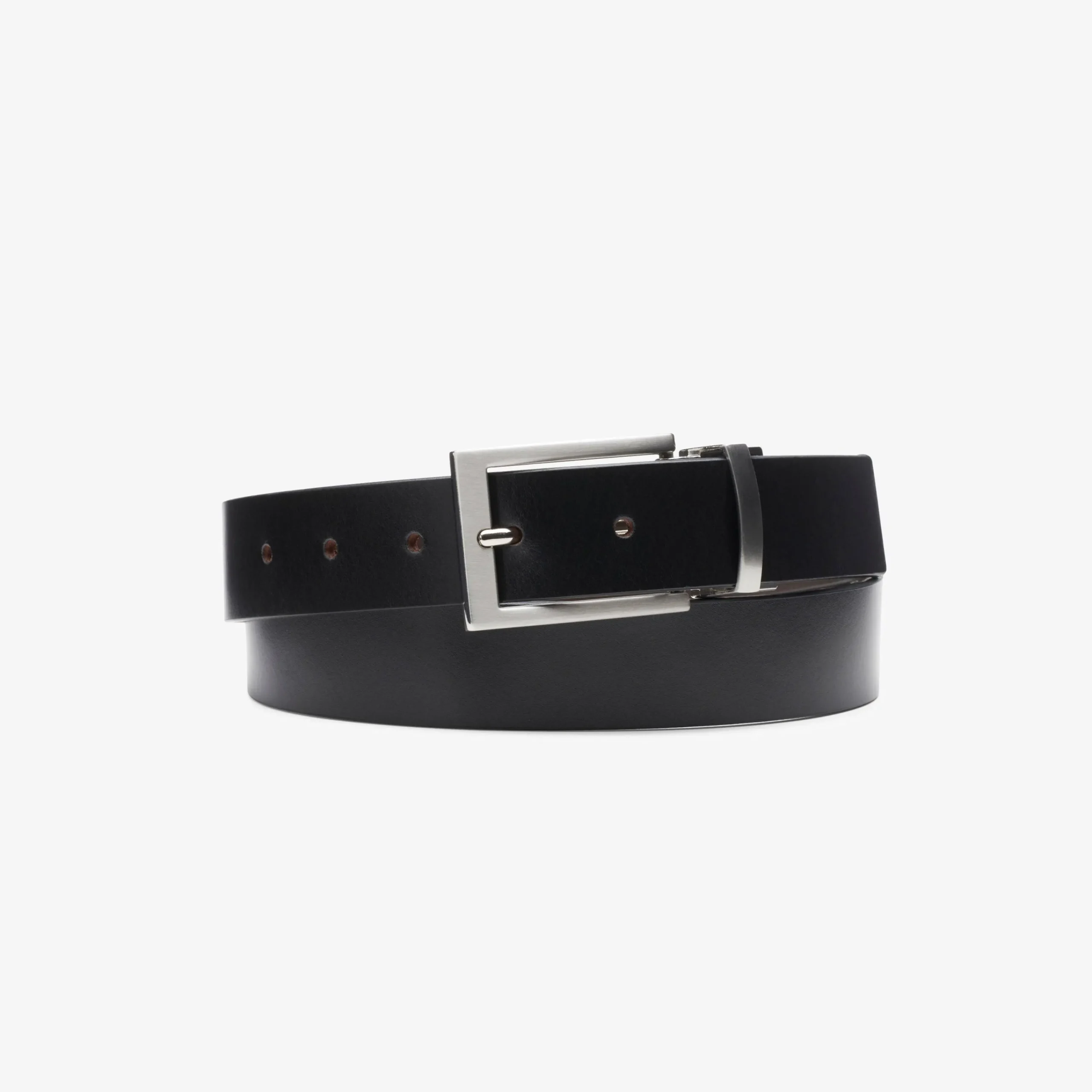 Clarks Reversible Belt Black/Brown Leather Cheap