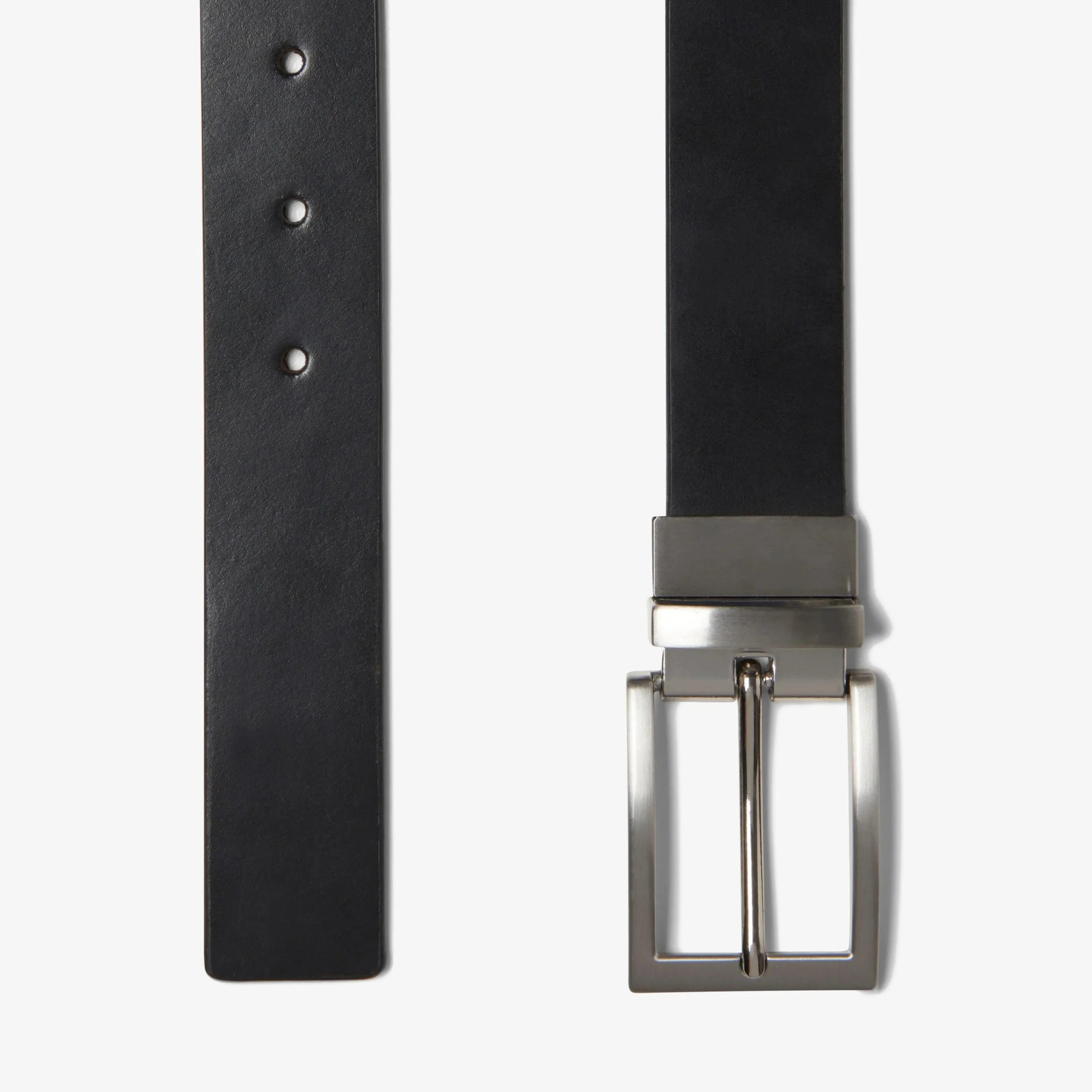 Clarks Reversible Belt Black/Brown Leather Cheap