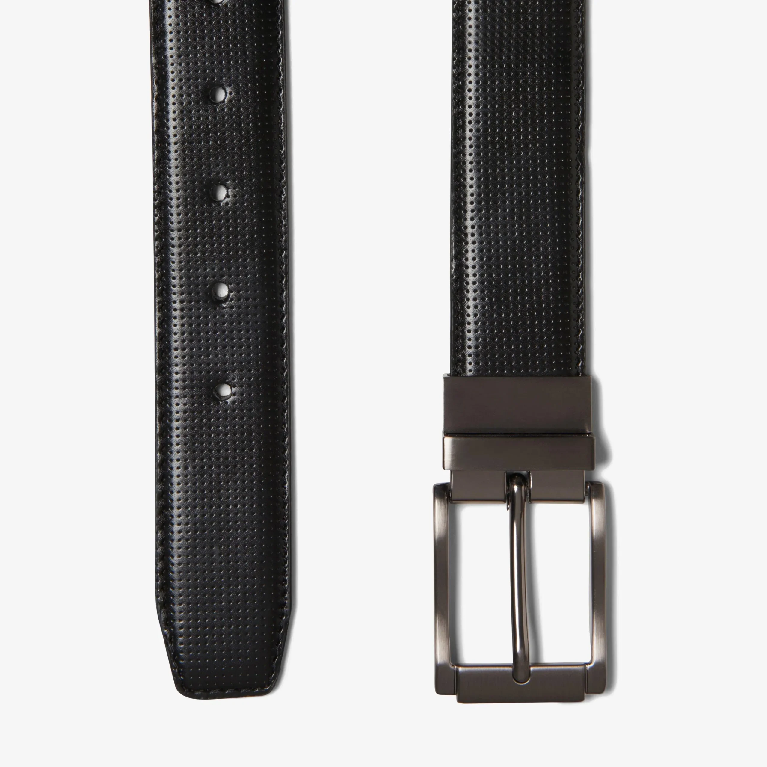 Clarks Reversible Belt Black/Brown Flash Sale