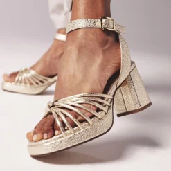 Clarks Ritzy 75 Faye Champagne Flash Sale