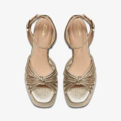 Clarks Ritzy 75 Faye Champagne Flash Sale