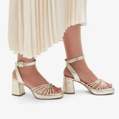 Clarks Ritzy 75 Faye Champagne Flash Sale