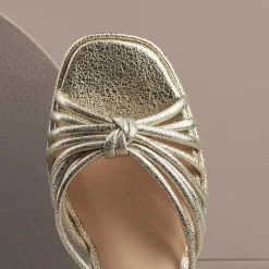 Clarks Ritzy 75 Faye Champagne Flash Sale