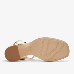 Clarks Ritzy 75 Faye Champagne Flash Sale