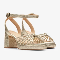 Clarks Ritzy 75 Faye Champagne Flash Sale