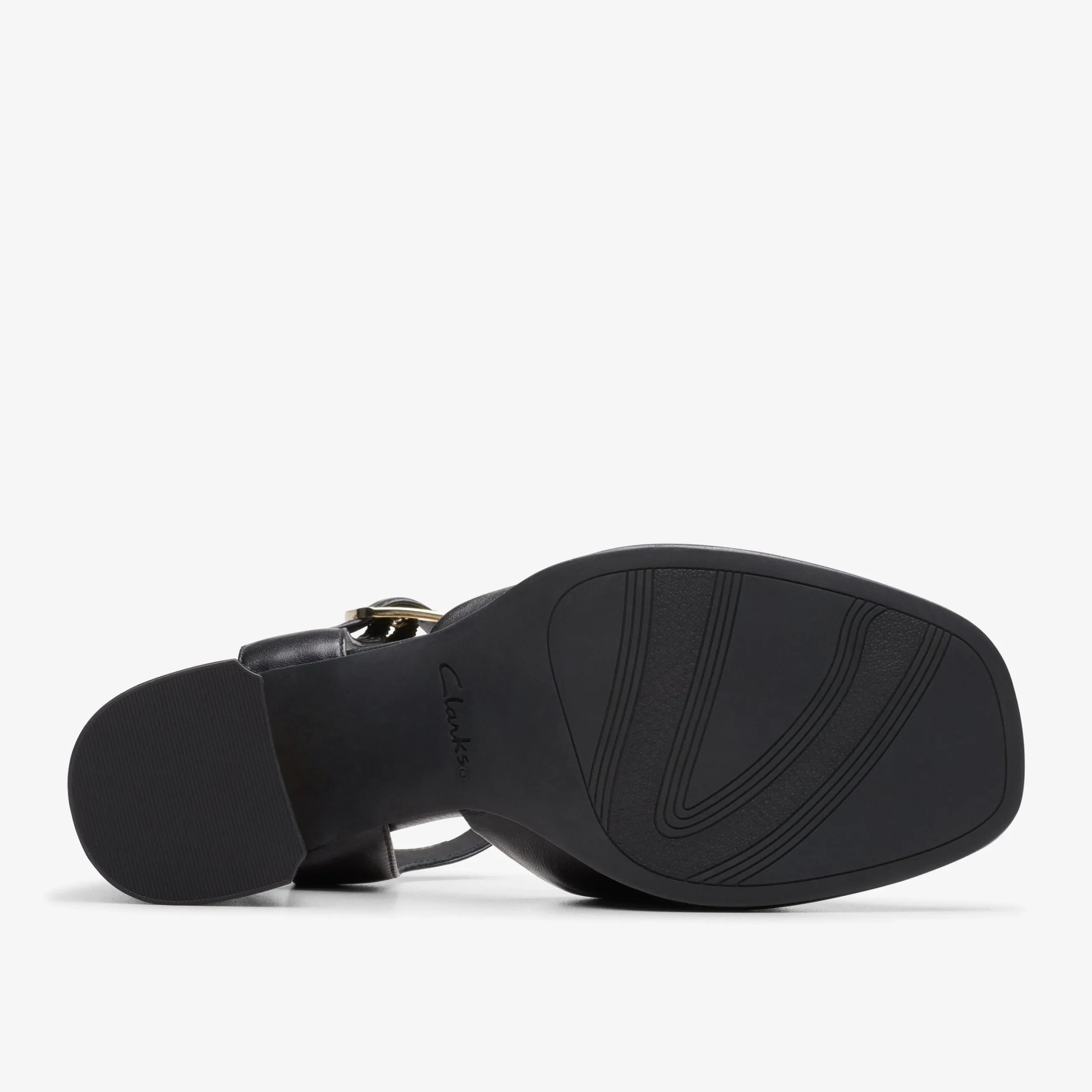 Clarks Ritzy 75 Rae Black Leather Clearance