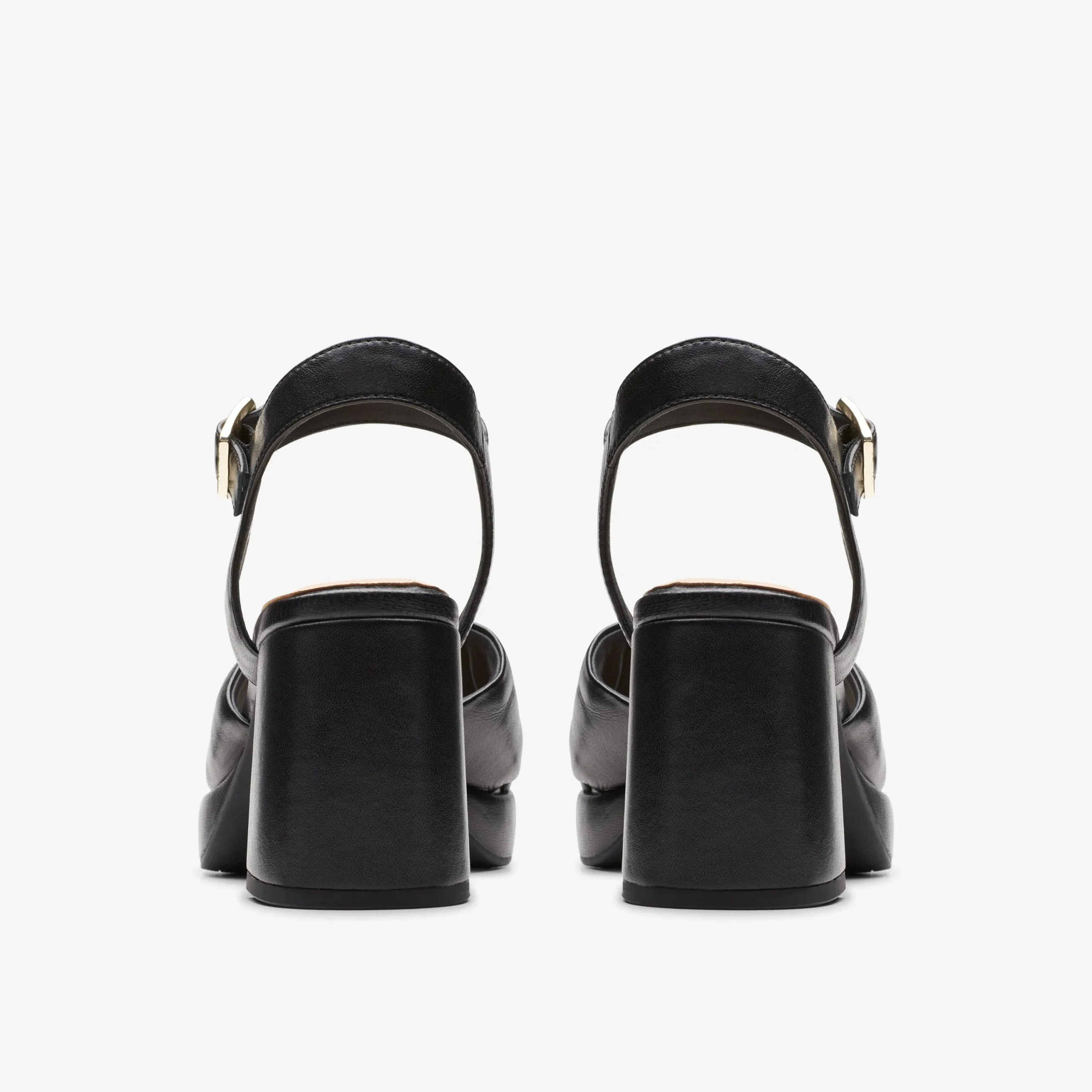 Clarks Ritzy 75 Rae Black Leather Clearance
