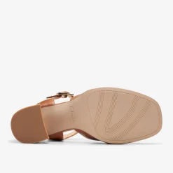 Clarks Ritzy 75 Rae Tan Leather Cheap