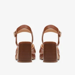Clarks Ritzy 75 Rae Tan Leather Cheap