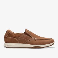 Clarks Sailview Step Light Tan Nubuck New