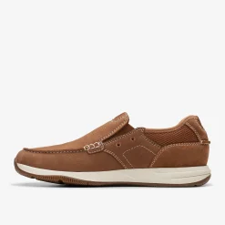 Clarks Sailview Step Light Tan Nubuck New
