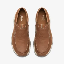 Clarks Sailview Step Light Tan Nubuck New