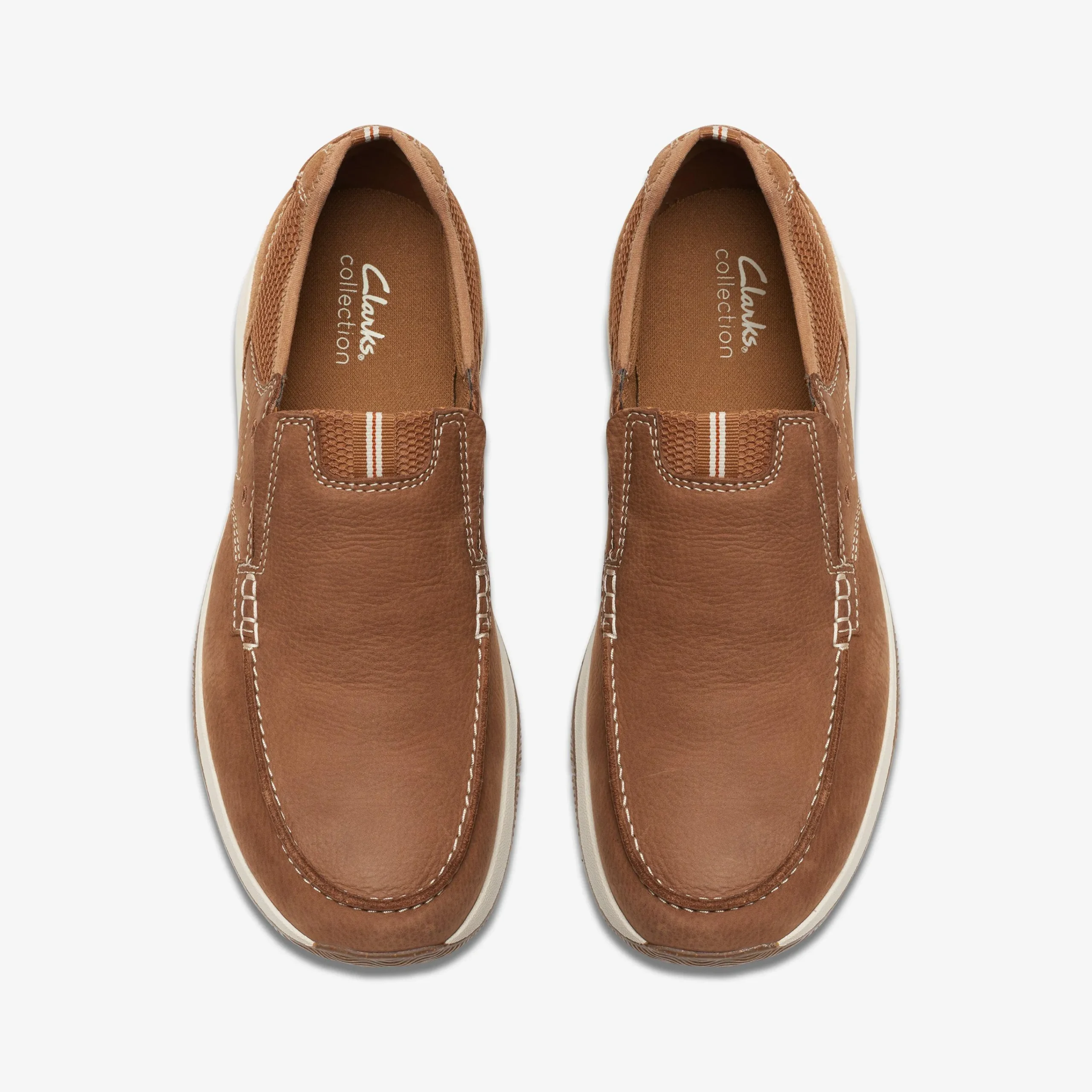 Clarks Sailview Step Light Tan Nubuck New