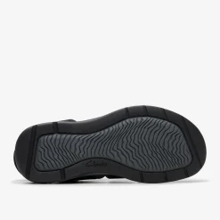 Clarks Saltway Cove Black Leather Hot