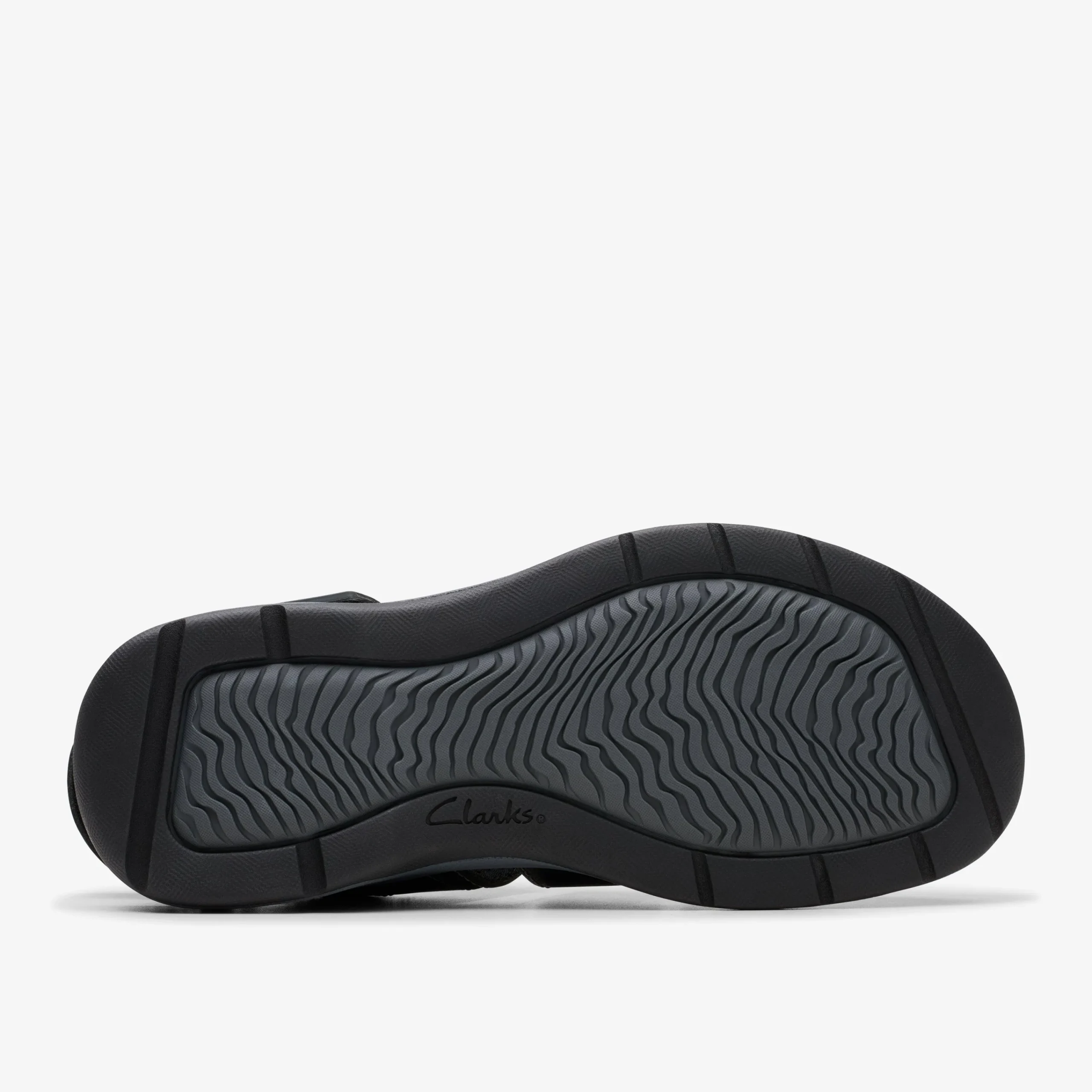 Clarks Saltway Cove Black Leather Hot