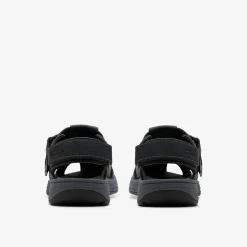 Clarks Saltway Cove Black Leather Hot