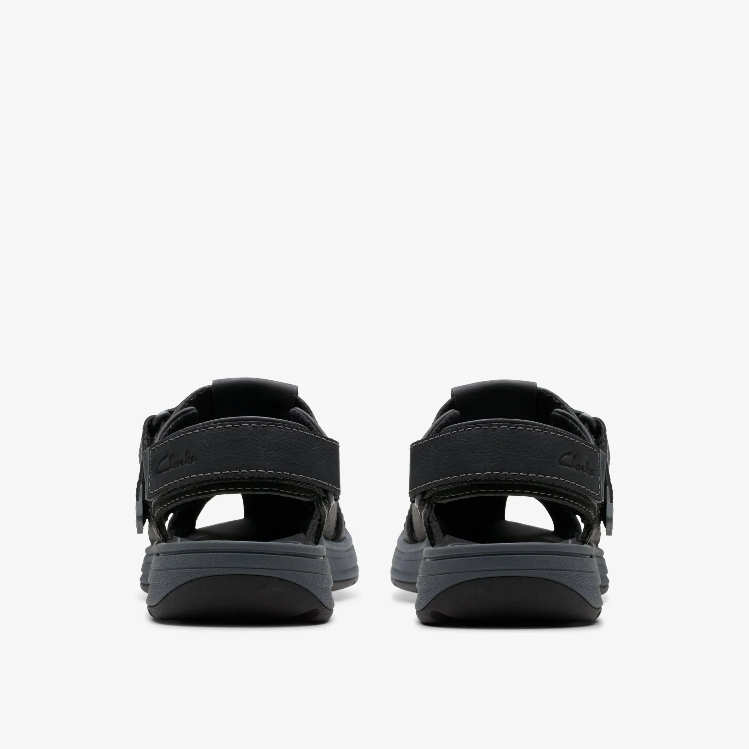 Clarks Saltway Cove Black Leather Hot