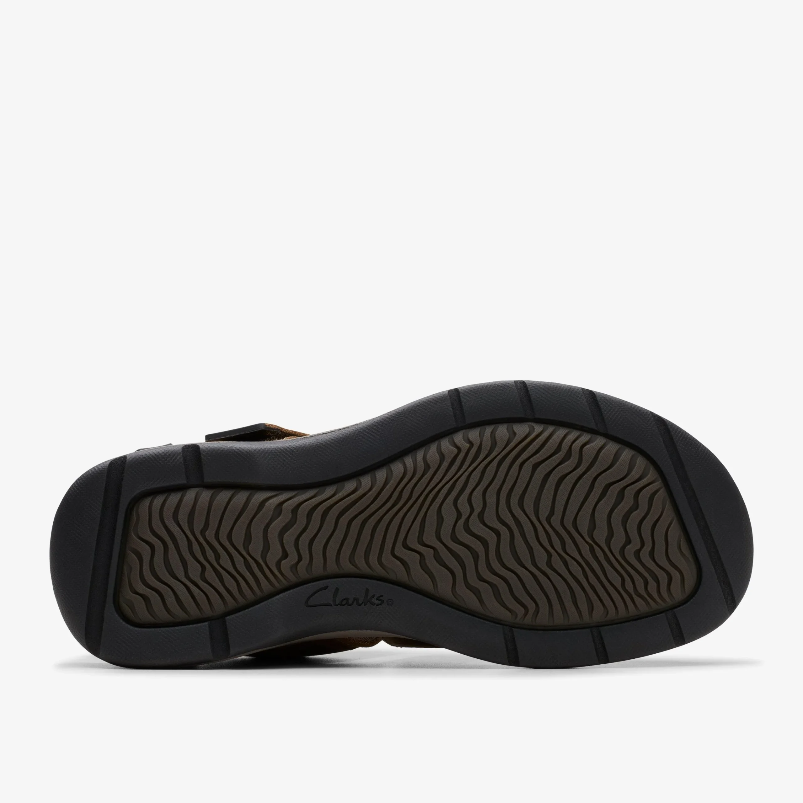 Clarks Saltway Cove Dark Brown Leather Fashion