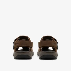 Clarks Saltway Cove Dark Brown Leather Fashion