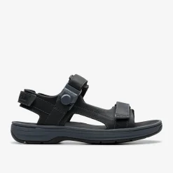 Clarks Saltway Trail Black Leather Cheap