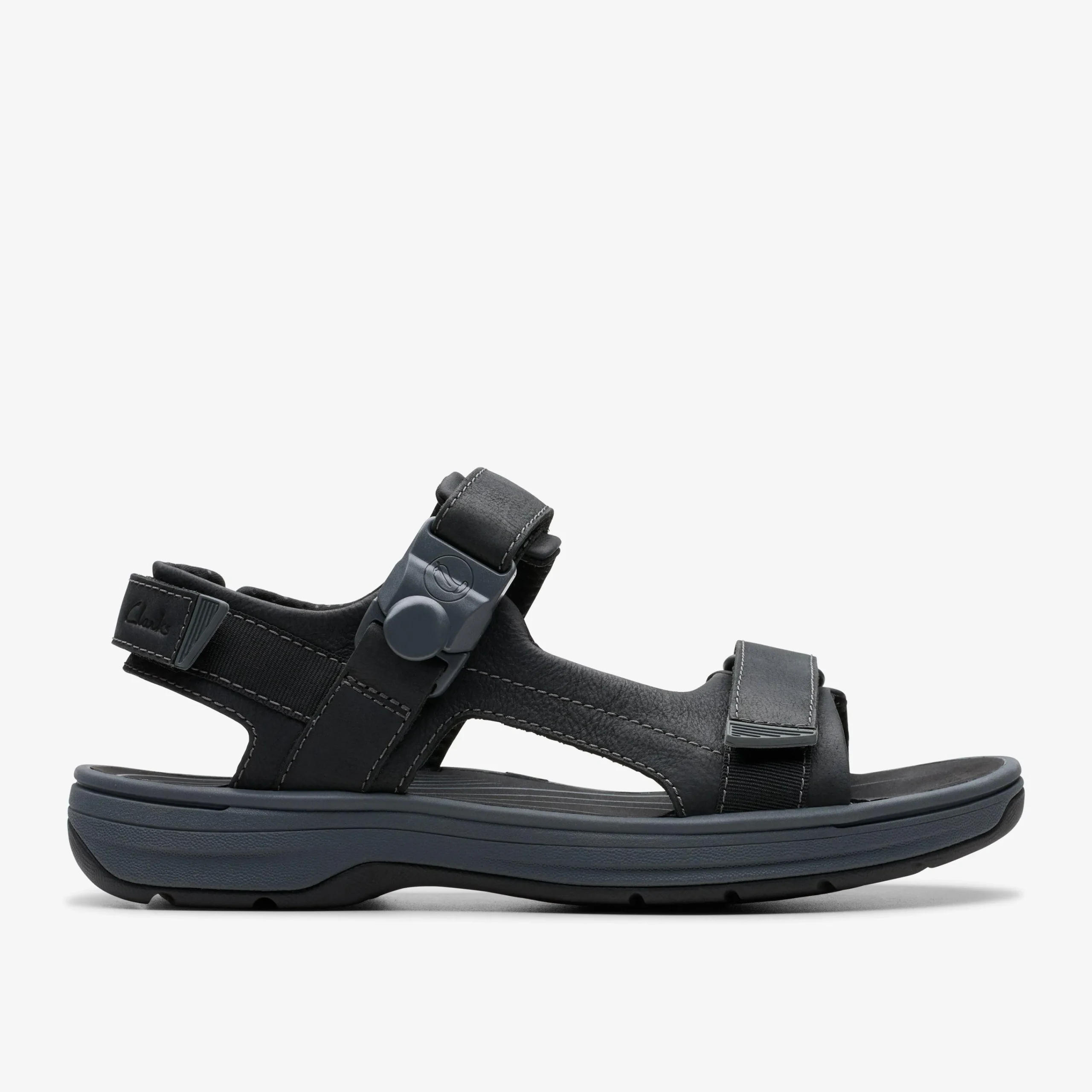 Clarks Saltway Trail Black Leather Cheap