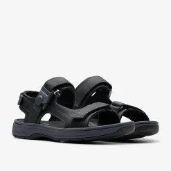 Clarks Saltway Trail Black Leather Cheap