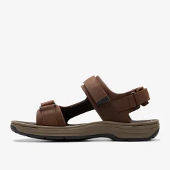 Clarks Saltway Trail Dark Brown Leather Clearance
