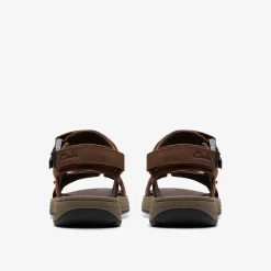 Clarks Saltway Trail Dark Brown Leather Clearance