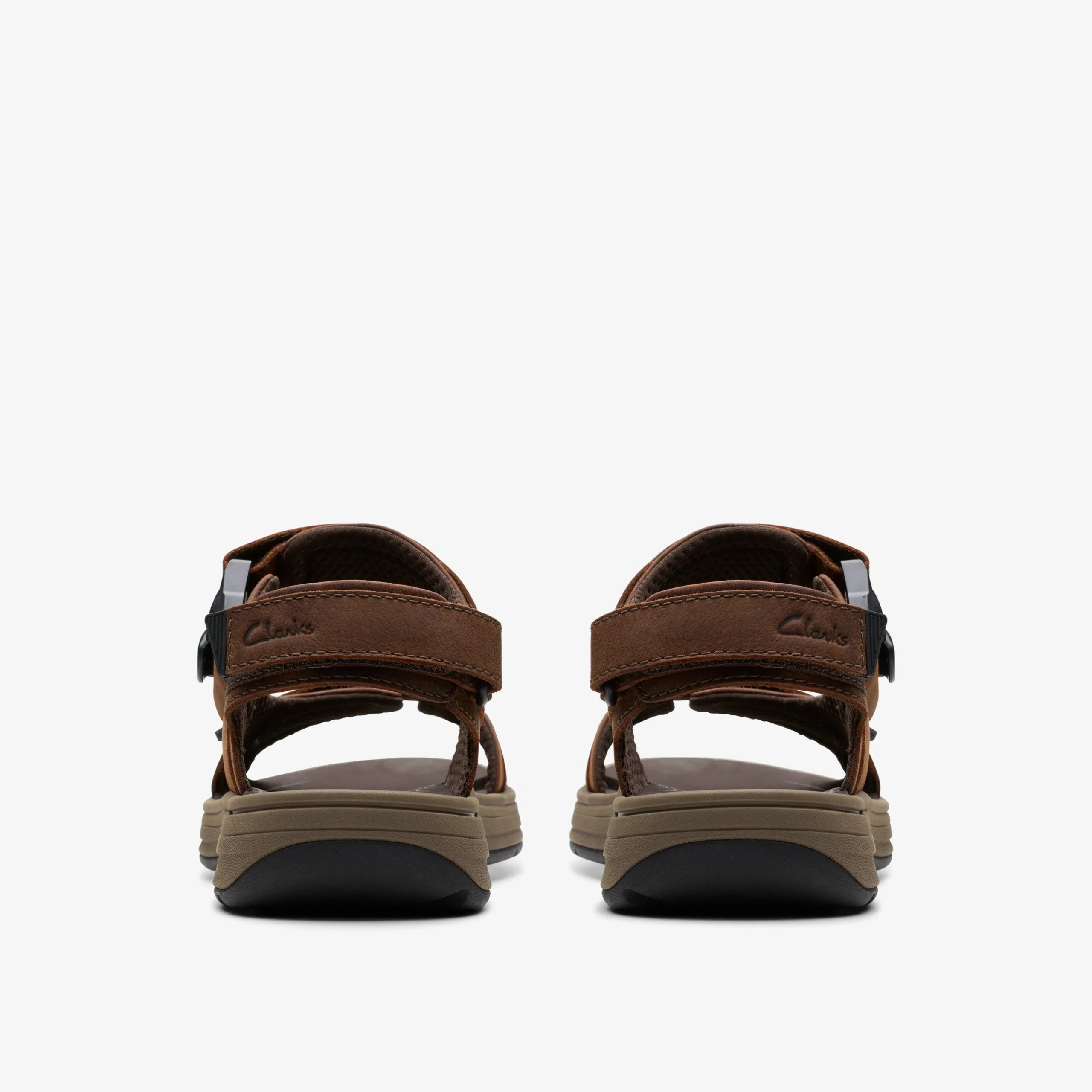 Clarks Saltway Trail Dark Brown Leather Clearance