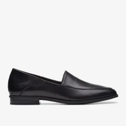 Clarks Sarafyna Freva Black Leather Shop