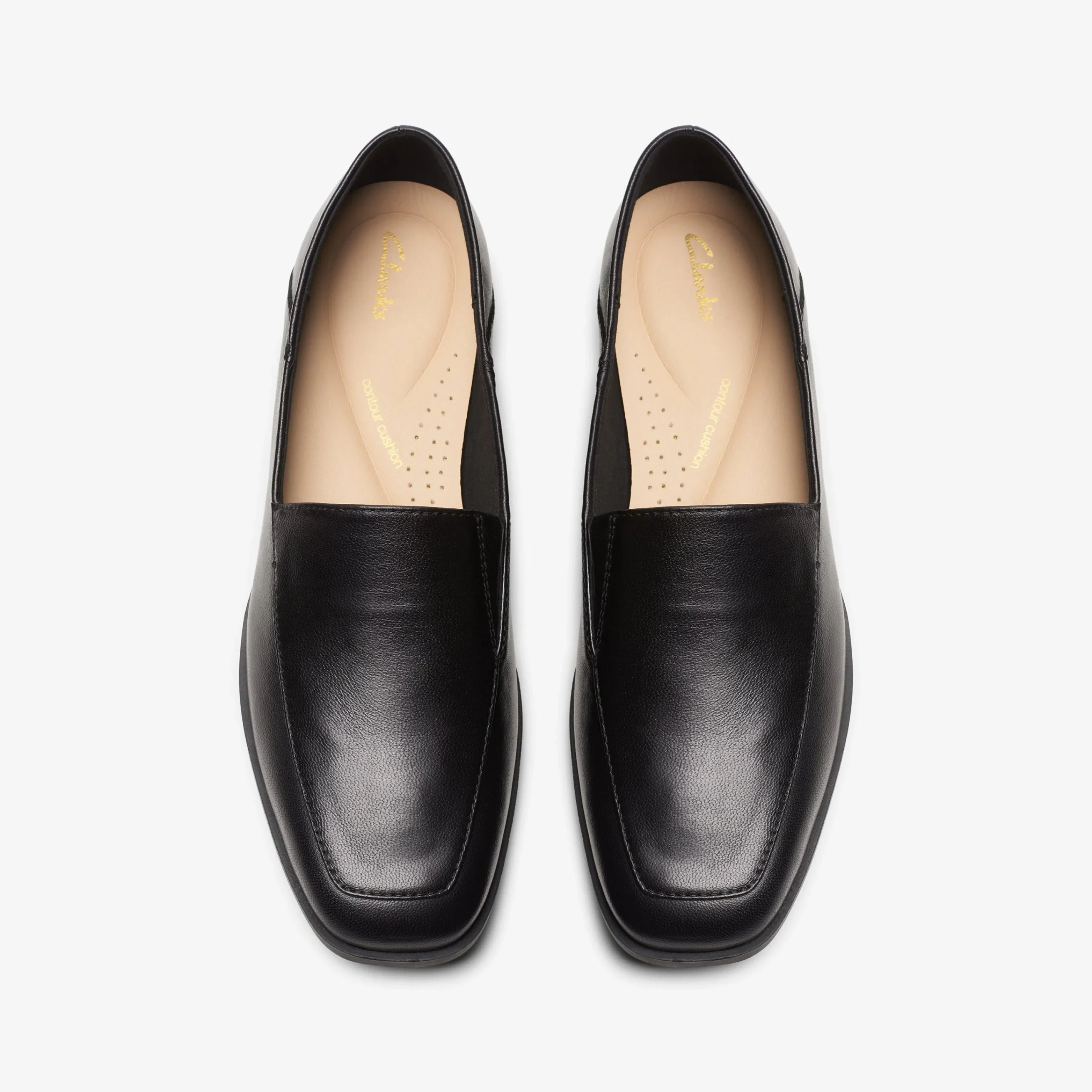 Clarks Sarafyna Freva Black Leather Shop