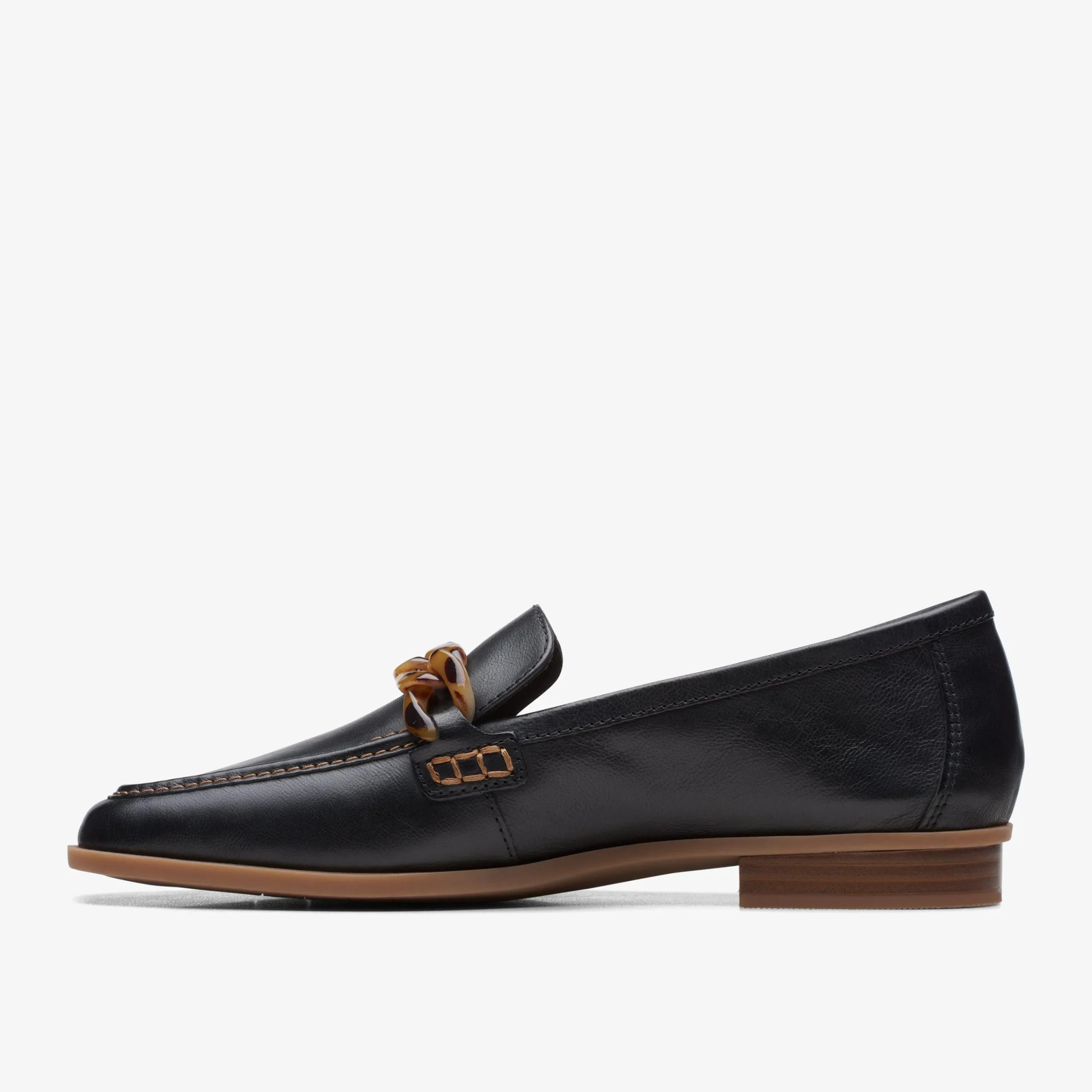Clarks Sarafyna Iris Black Leather Hot