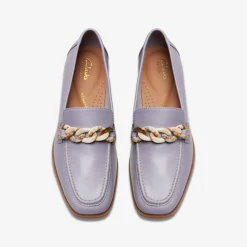 Clarks Sarafyna Iris Lilac Leather Best Sale