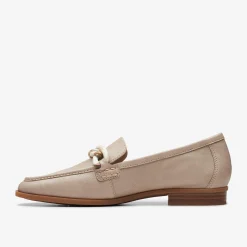 Clarks Sarafyna Iris Stone Leather Best Sale