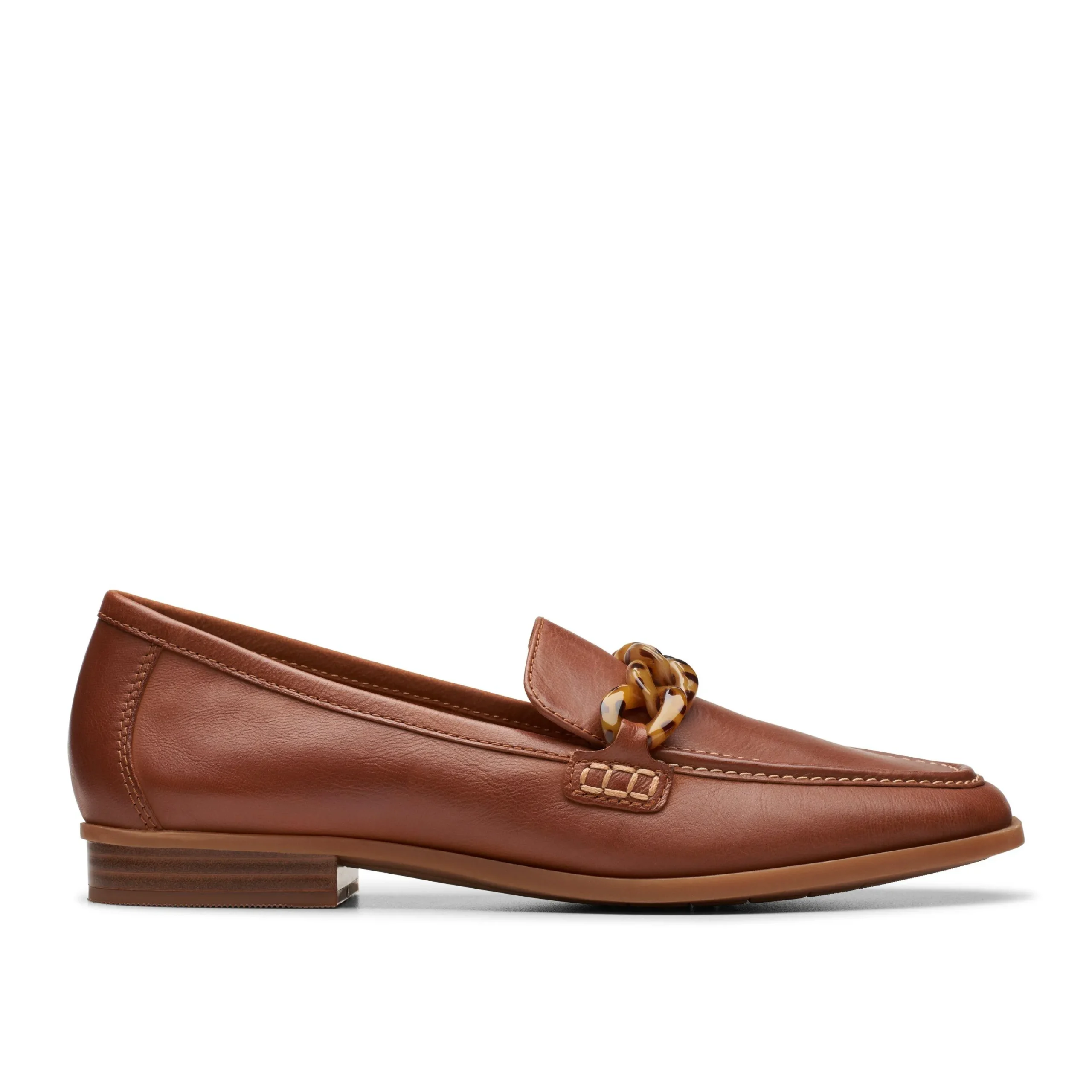Clarks Sarafyna Iris Tan Leather New