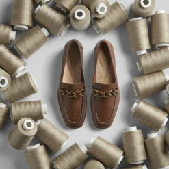 Clarks Sarafyna Iris Tan Leather New