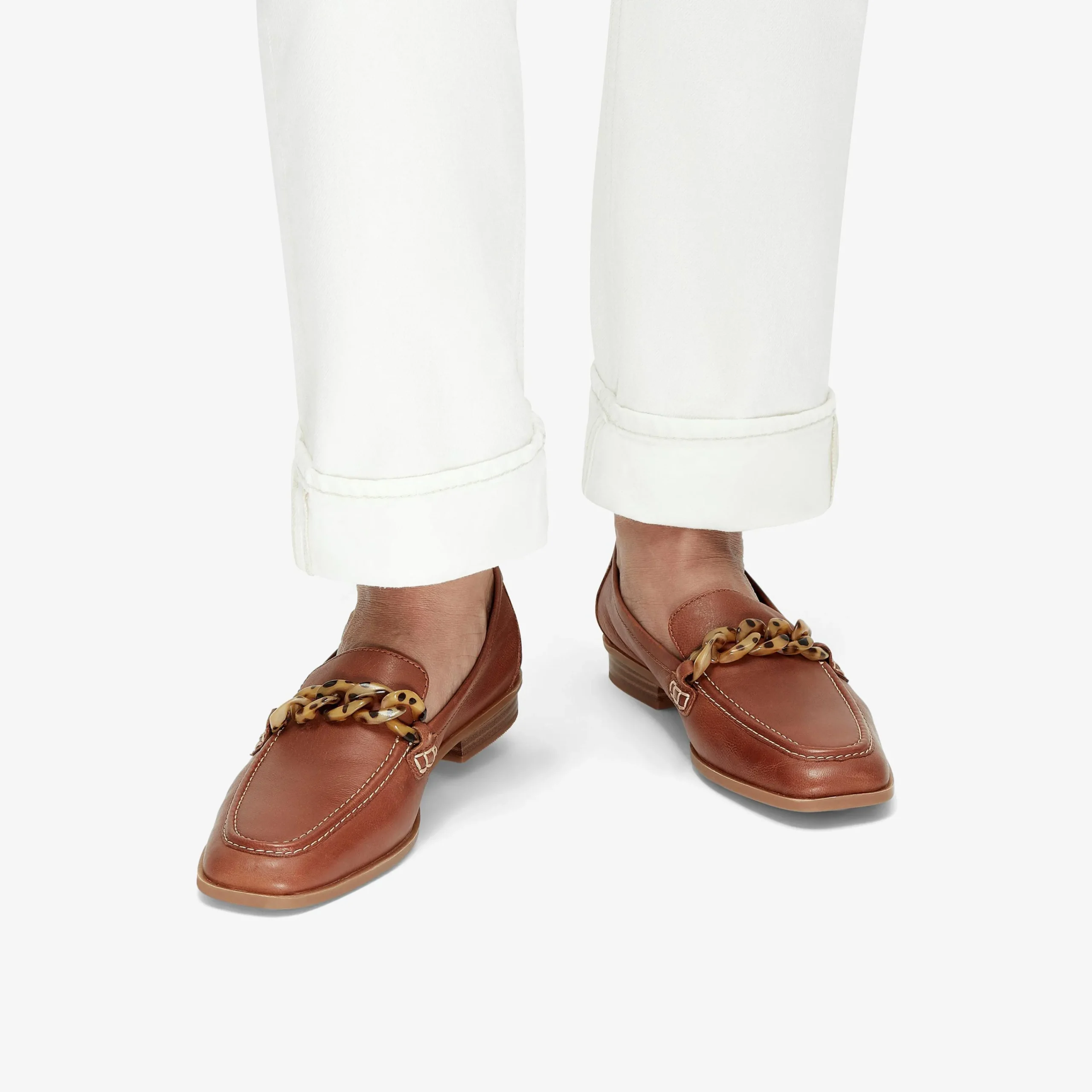 Clarks Sarafyna Iris Tan Leather New