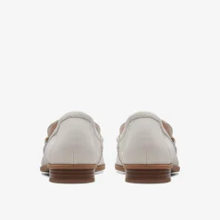 Clarks Sarafyna Iris White Leather Fashion