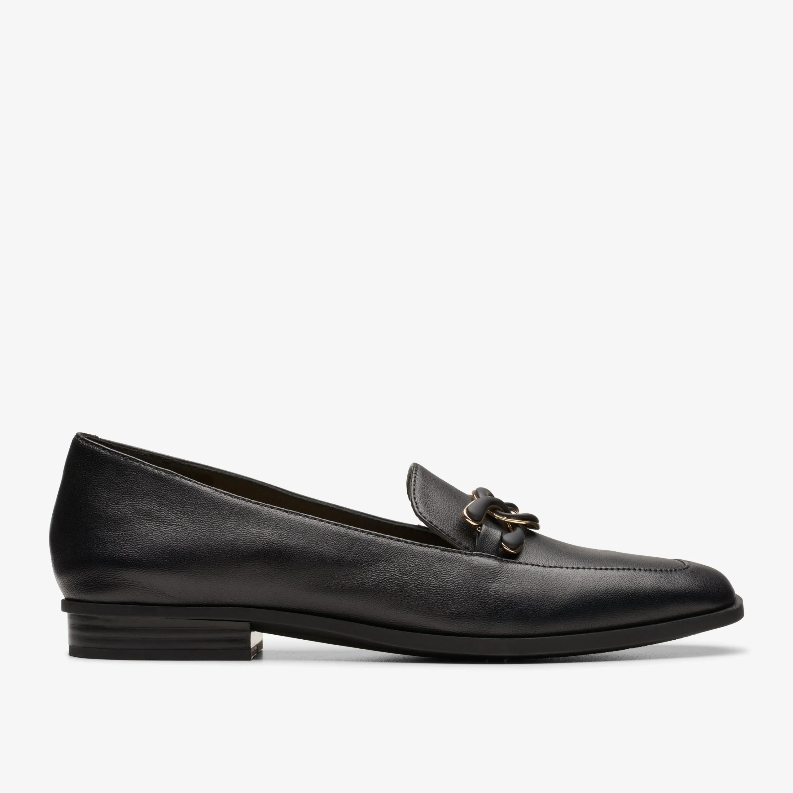 Clarks Sarafyna Rae Black Leather Best Sale