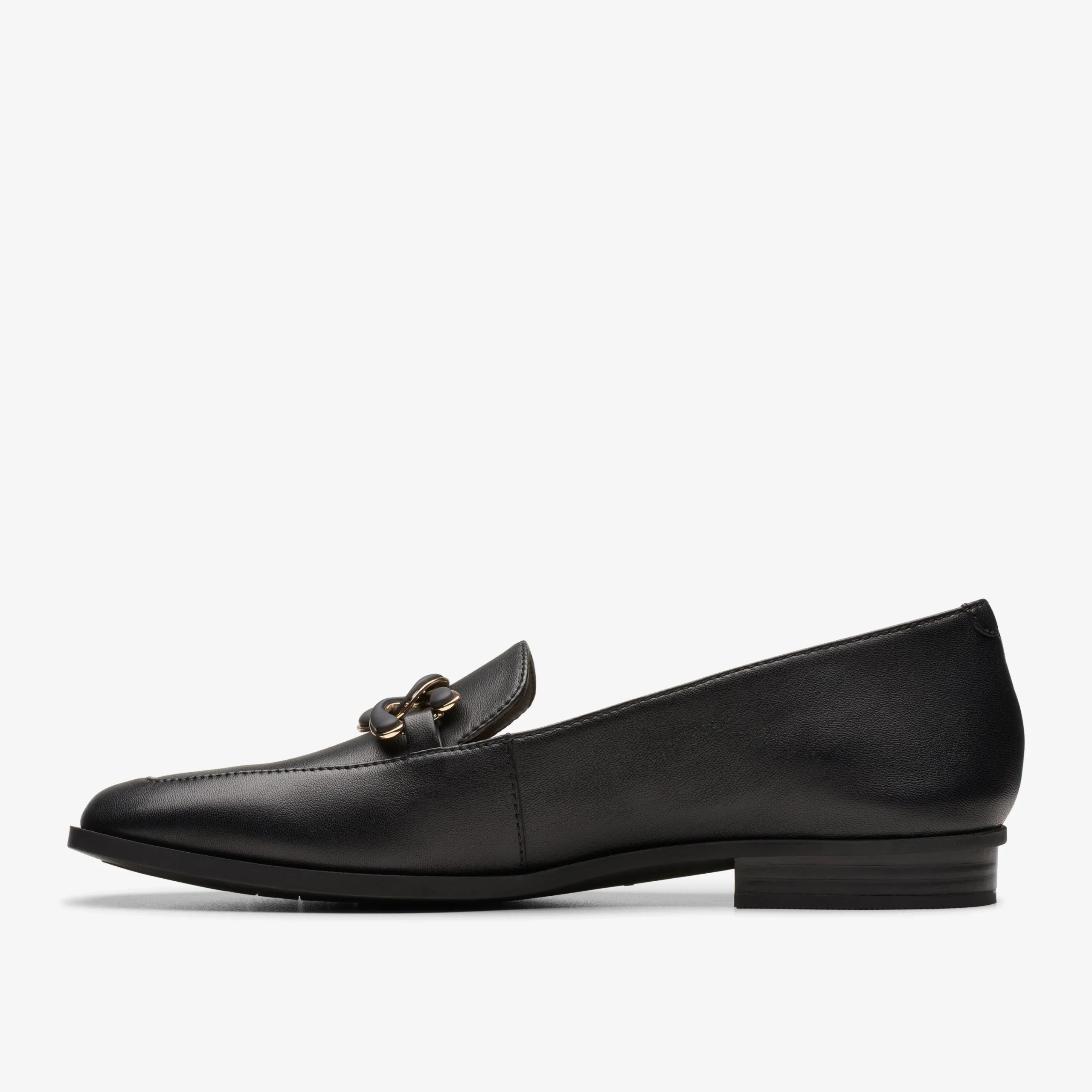 Clarks Sarafyna Rae Black Leather Best Sale